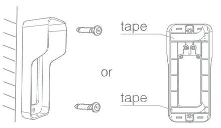 DOOR BELL Bell 7S 1080P Outdoor Battery Doorbell - icon 3