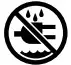 Do Not Operate in Wet Conditions icon