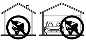 Westinghouse iGen2200 Digital Inverter Generator -DANGER
