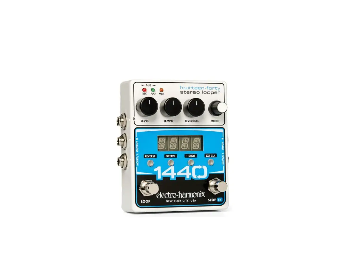 Electro-harmonix 1440 Stereo Looper Pedal User Guide