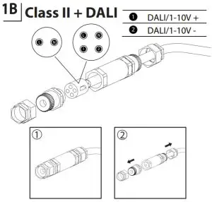 VIZULO Blackbird Mushroom LED Street Luminaire - Configuration with terminal block 3