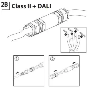 VIZULO Blackbird Mushroom LED Street Luminaire - Configuration with terminal block 4