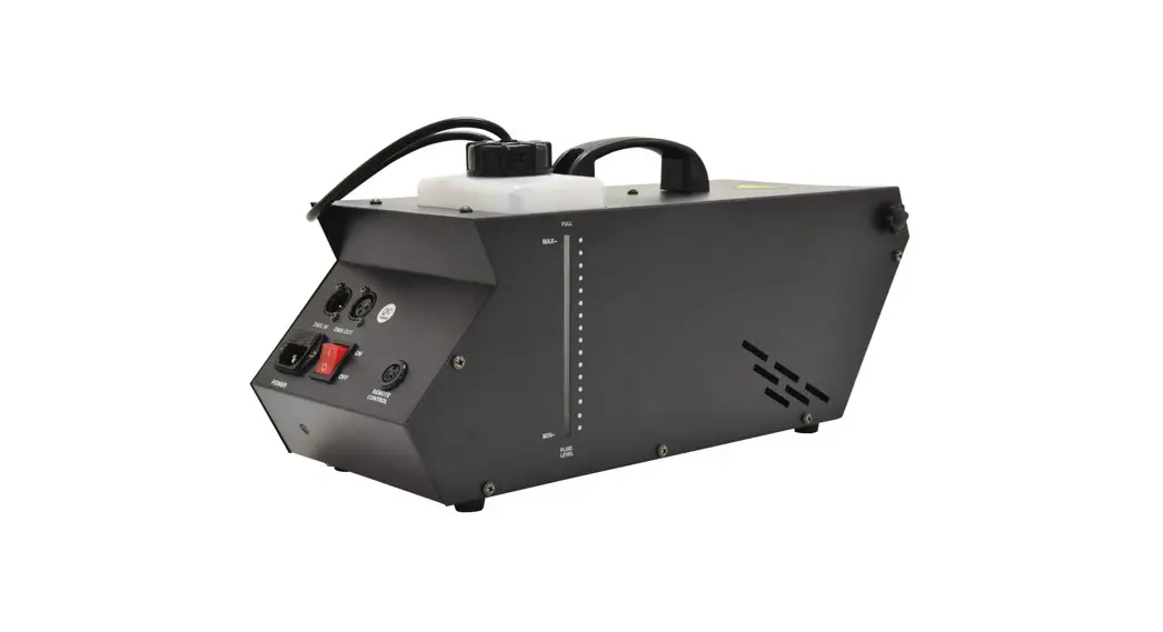 Qtx Hz-800 Haze Machine With Rf Remote User Manual