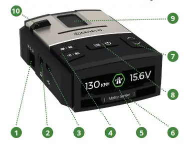 GENEVO-MAX Radar Detector-