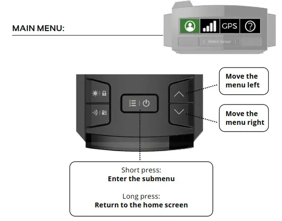 GENEVO-MAX Radar Detector- CONTROL 2