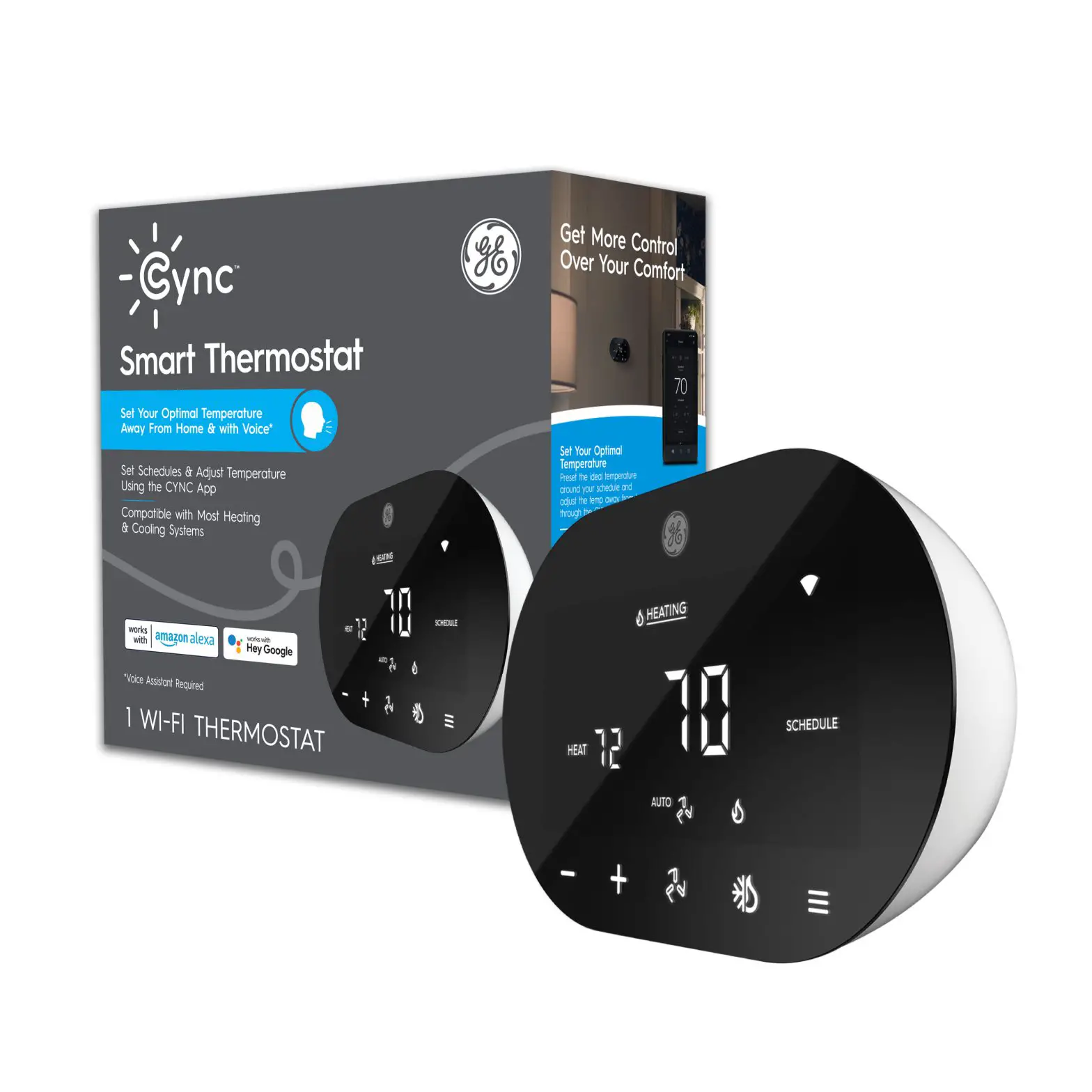 Cync / C By Ge Smart Thermostat And Sensor Specifications