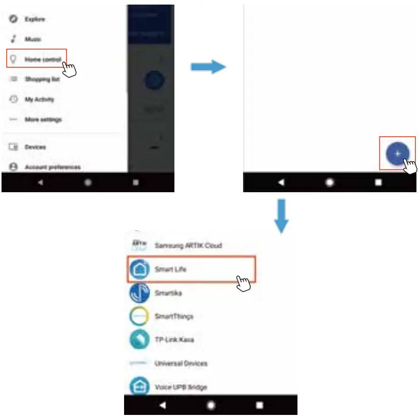 Ustellar B099Z9V3KM Smart Monitor Light Bar User Guide - How to control the light with google assistant