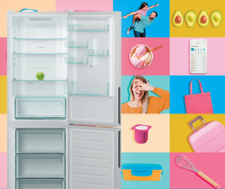 CANDY CBL3518F L Fridge Freezer - fig 1