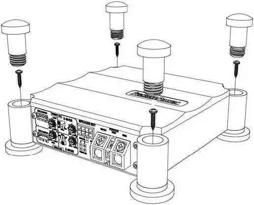 PrecisionPower MPA700.4D Atom Marine 4-Channel Amplifier fig1