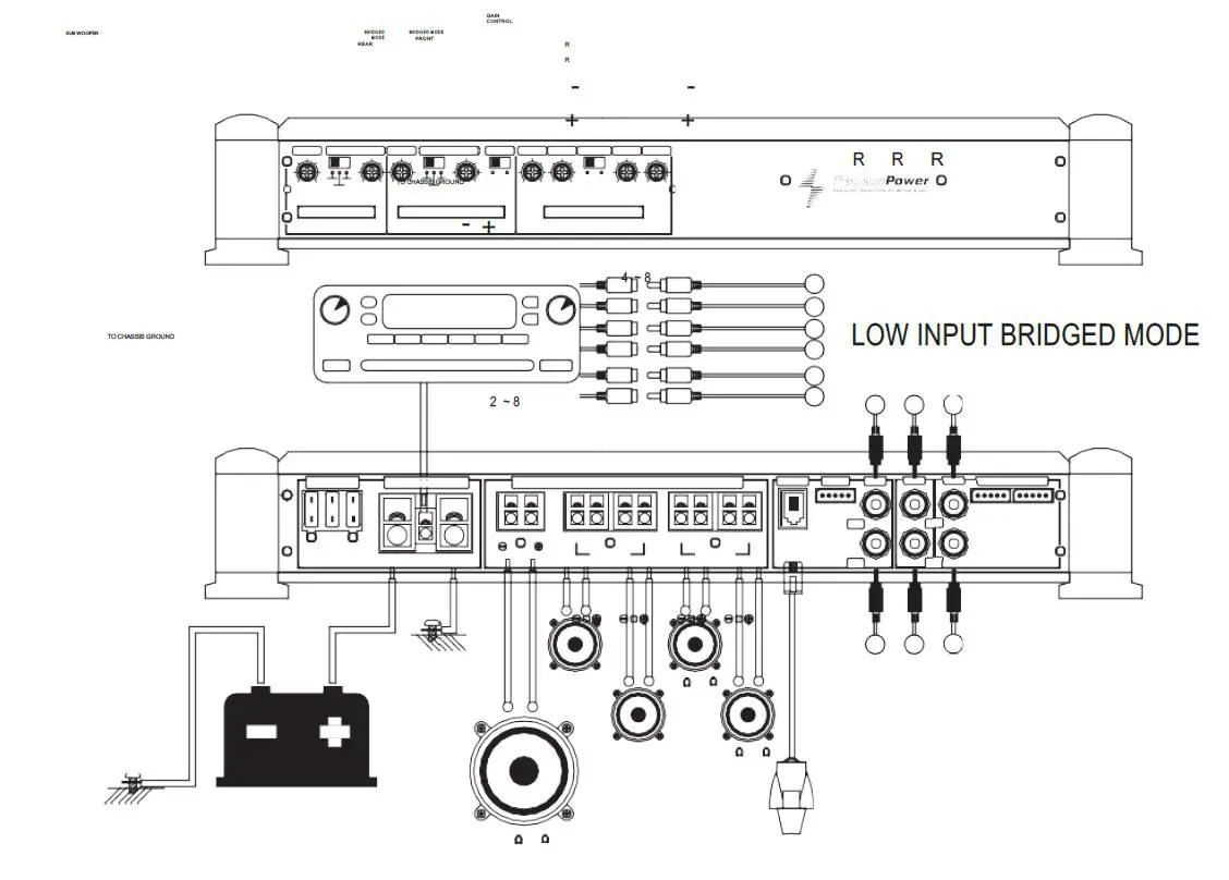 PrecisionPower MPA700.4D Atom Marine 4-Channel Amplifier fig18