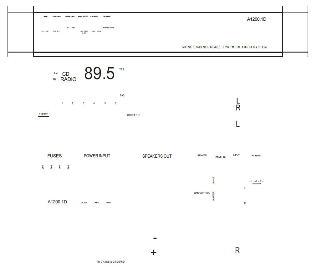 PrecisionPower MPA700.4D Atom Marine 4-Channel Amplifier fig22