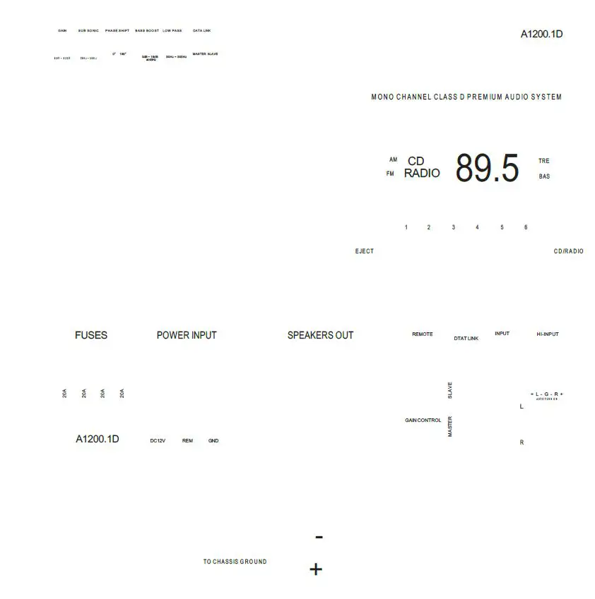 PrecisionPower MPA700.4D Atom Marine 4-Channel Amplifier fig23