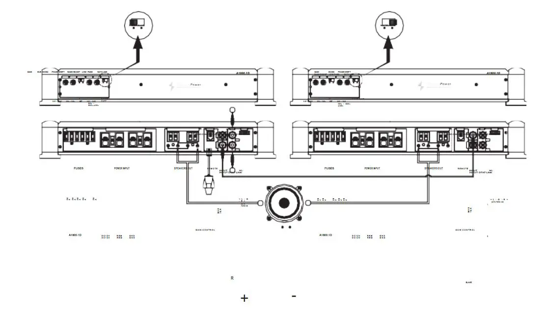 PrecisionPower MPA700.4D Atom Marine 4-Channel Amplifier fig6