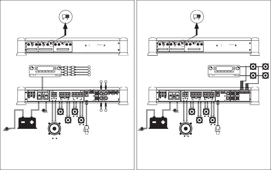 PrecisionPower MPA700.4D Atom Marine 4-Channel Amplifier fig7