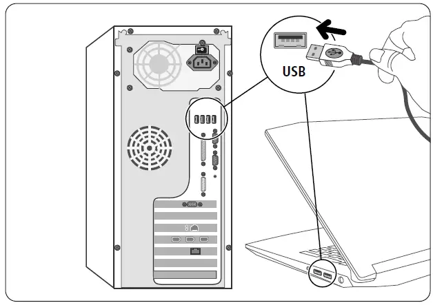 hama AKC-100 Wired Keyboard Instruction fig-2