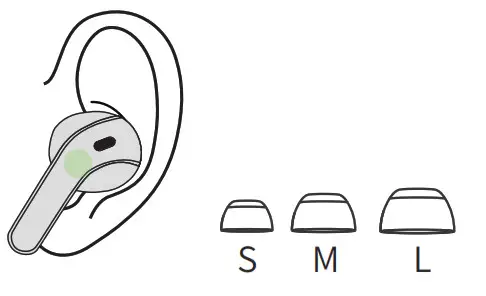 Besing Technology X15 True Wireless Earbuds- right angle