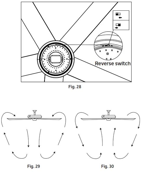 KICHLER 300322 52 Inch Compass LED Ceiling Fan - OPERATING INSTRUCTIONS 1