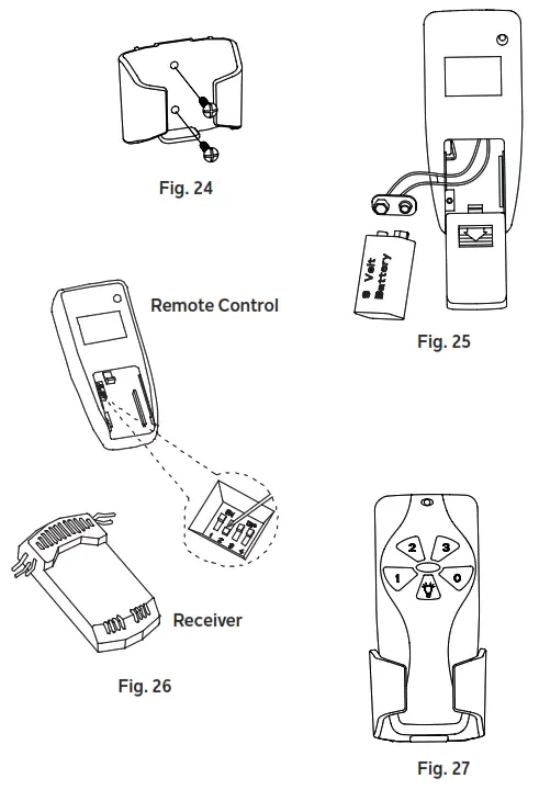 KICHLER 300322 52 Inch Compass LED Ceiling Fan - OPERATING INSTRUCTIONS