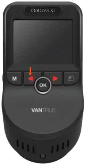 VANTRUE S1 4K Dash Cam Built in GPS Front 4K and Rear 1080P Dash Camera - Auto LCD Off