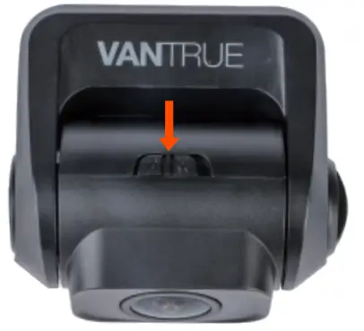 VANTRUE S1 4K Dash Cam Built in GPS Front 4K and Rear 1080P Dash Camera - Image Flip Switch