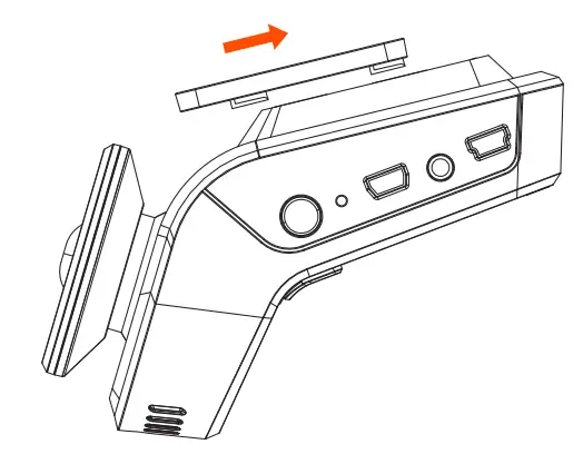 VANTRUE S1 4K Dash Cam Built in GPS Front 4K and Rear 1080P Dash Camera - windshield