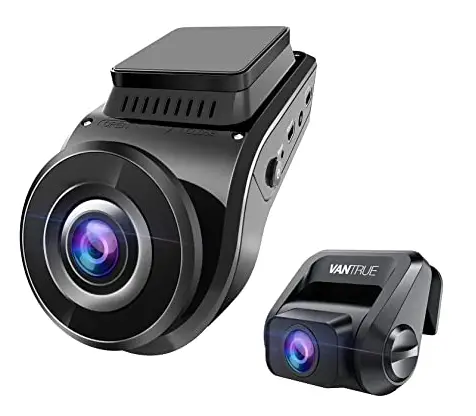 VANTRUE S1 4K Dash Cam Built in GPS Front 4K and Rear 1080P Dash Camera