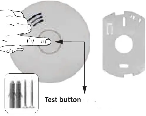 ELRO Smoke Alarm - Activate before use