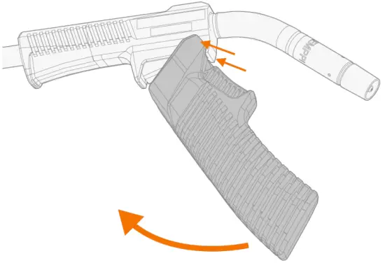 Grip handle Installation