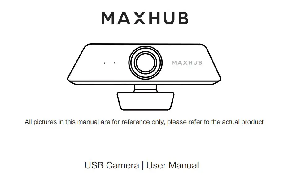 MAXHUB SC26B USB Camera User Manual
