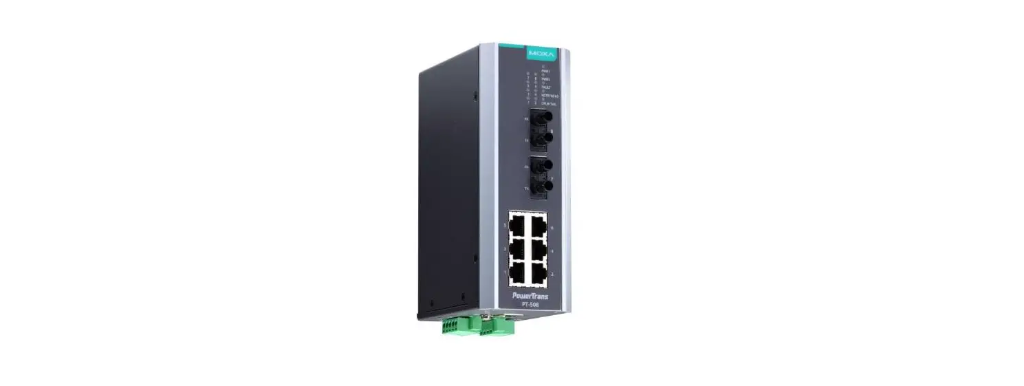 Moxa Pt-508 Series Layer 2 Managed Switches Installation Guide