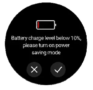 Shanghai Taiji Software TEW02 OYV Smart Watch - battery