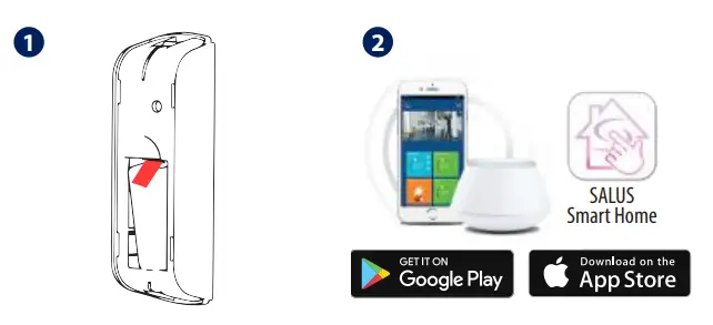 SALUS PS600 Radio Temperature Sensor - fig 6