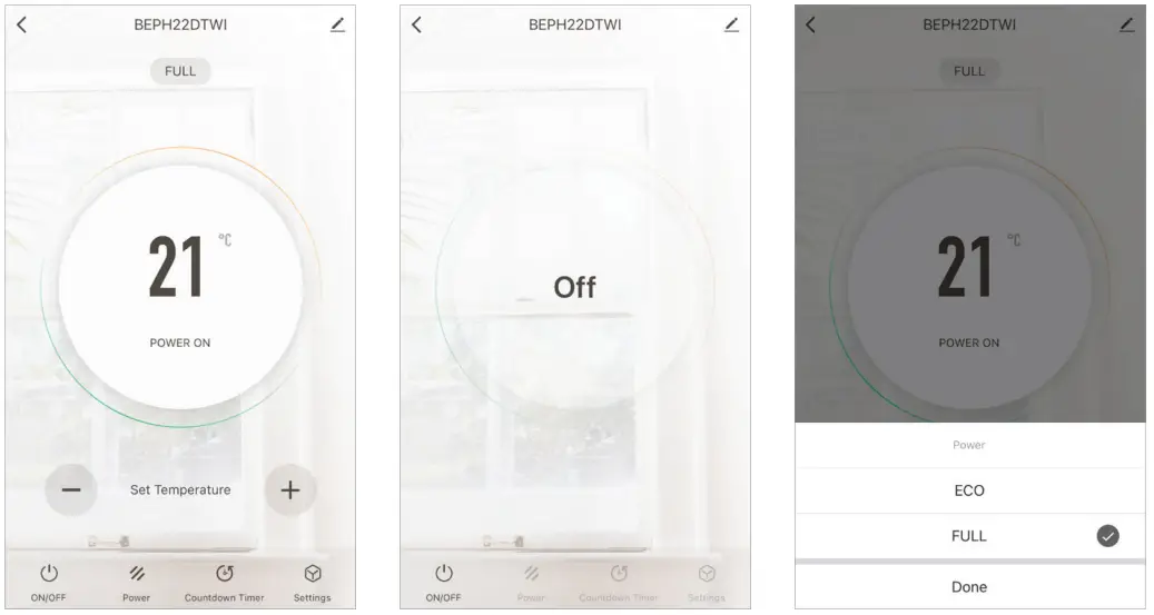 Rinnai BEPH10DTWF Electric Panel Heater - Child Lock