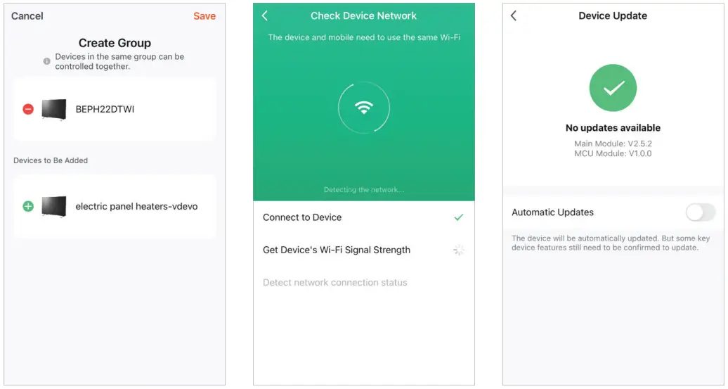 Rinnai BEPH10DTWF Electric Panel Heater - OPERATION2