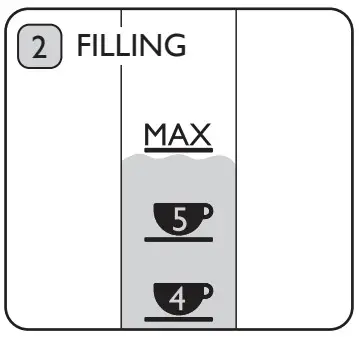 Dualit 72925 Architect Kettle Instruction - FILLING 2