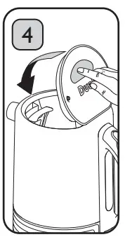 Dualit 72925 Architect Kettle Instruction - FILLING 4