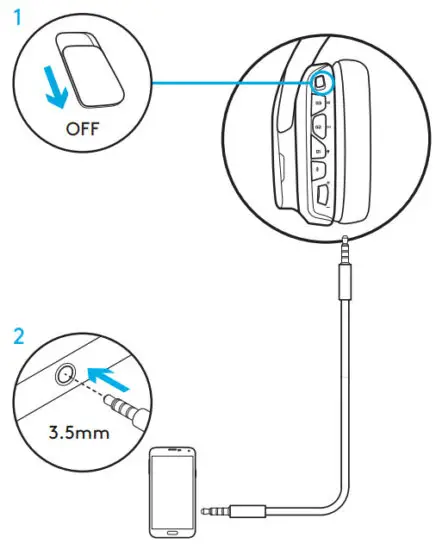 logitech G935 Wireless 7.1 Lightsync Gaming Headset - SETUP FOR MOBILE