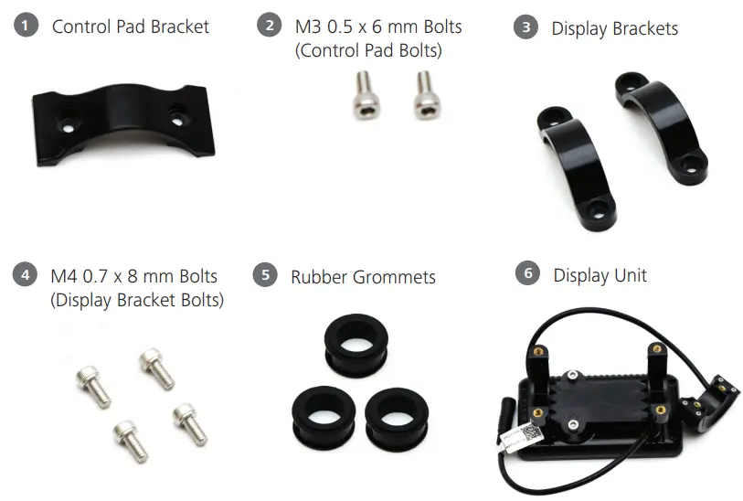 EBIKE ESSENTIALS C961 LCD Display - HARDWARE