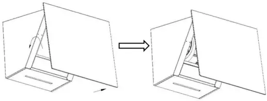 CIARRA 736F H Touch Control Angled Cooker Hood - pull it downward