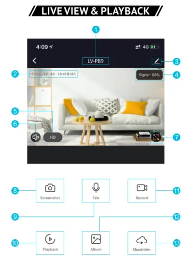 laview b9 outdoor security camera - fig10