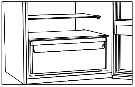arcelik 470550MB-470465MB Refrigerator - Crisper