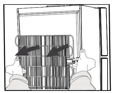 arcelik 470550MB-470465MB Refrigerator - locked