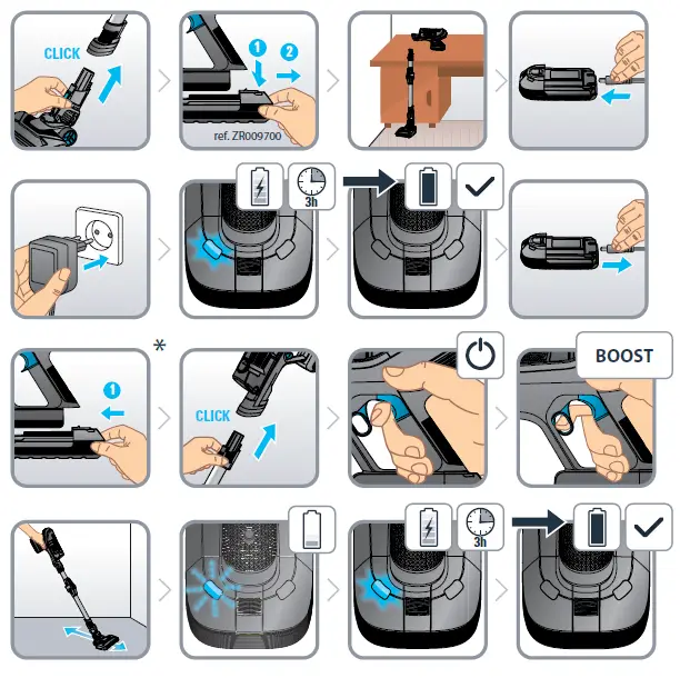 ROWENTA- RH9878 X-FORCE -FLEX -11.60 -Animal -Handheld -Vacuum -Cleaner -2