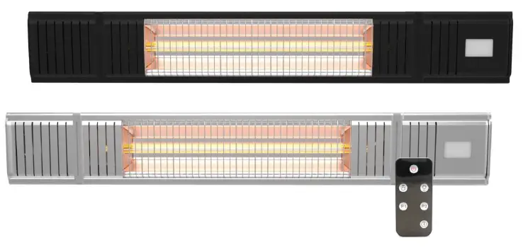 CASTLE HEATERS VA-20RSD Wall Mounted Infrared Heater-prod