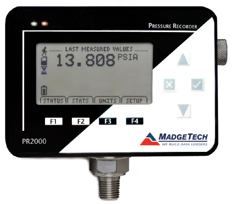 Logicbus PR2000 Pressure Data Logger with LCD