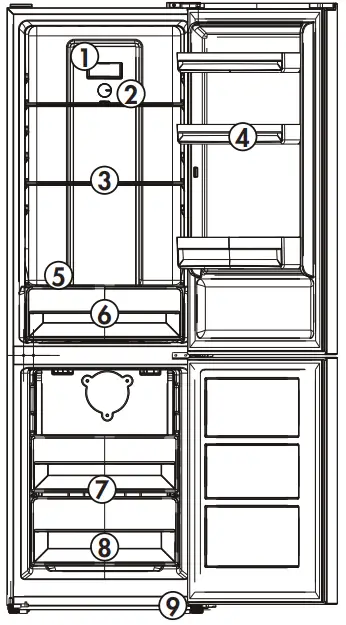 Danby-DBM-100B1WDB-Refrigerator-Owner's-FIG-1