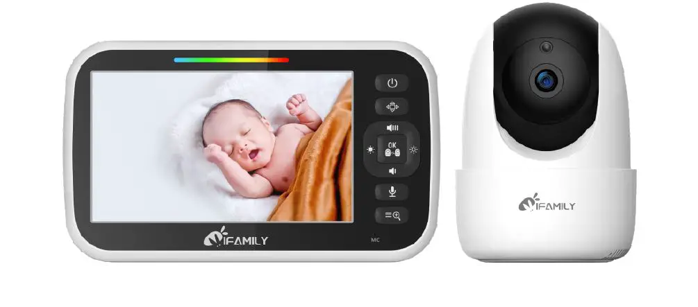 Ifamily Sm651 Digital Wireless Video Baby Monitor With 5.0 Inches Color Screen User Manual