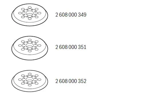 BOSCH 125-1 A Random Orbit Sander 1