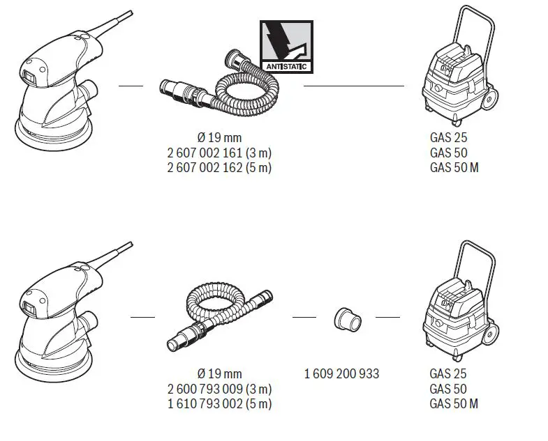 BOSCH 125-1 A Random Orbit Sander 2
