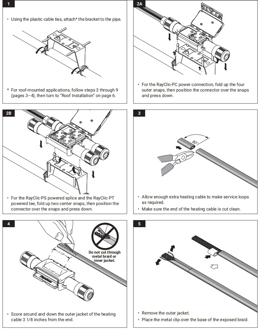 nvent RAYCHEM IM-H55092 RayClic Connection System - figure 4